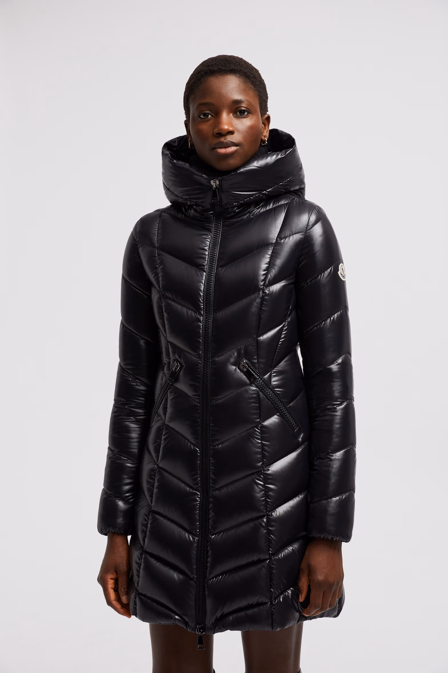 Plumífero largo Marus Mujer Negro Moncler 3